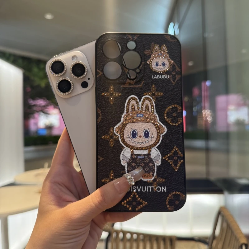 【高定点钻】老花拉布布适用于iPhone16promax/15/14手机壳全包