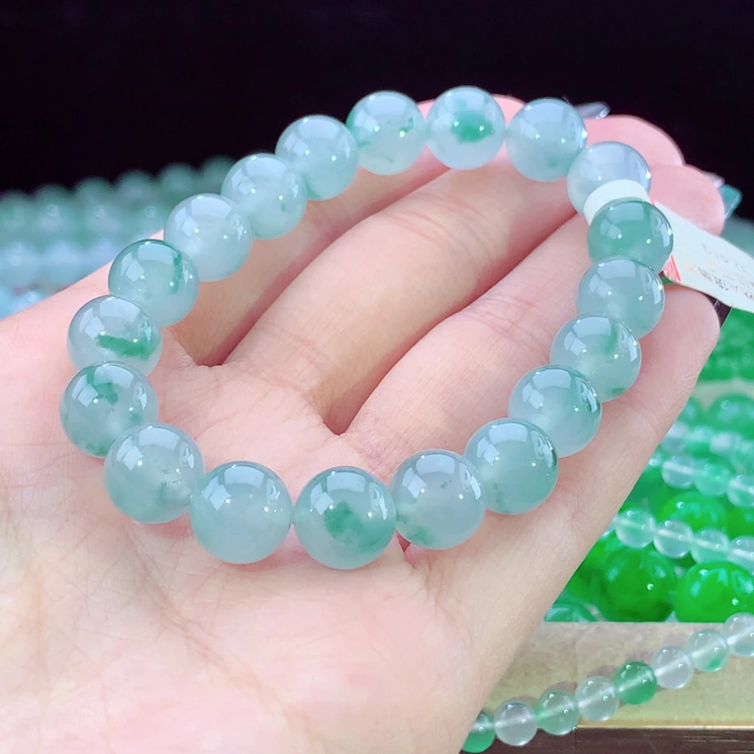 未镶嵌手串翡翠天然翡翠