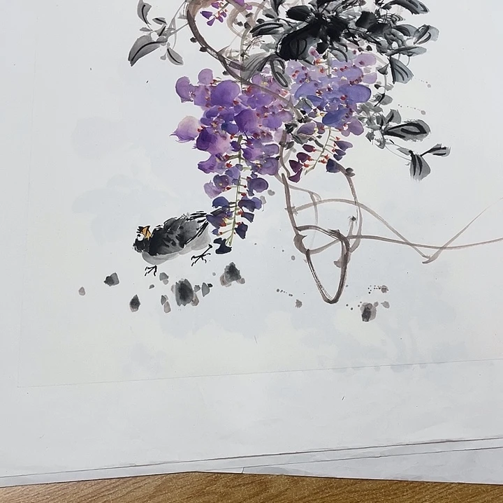 姜奇老师花鸟作品50×50