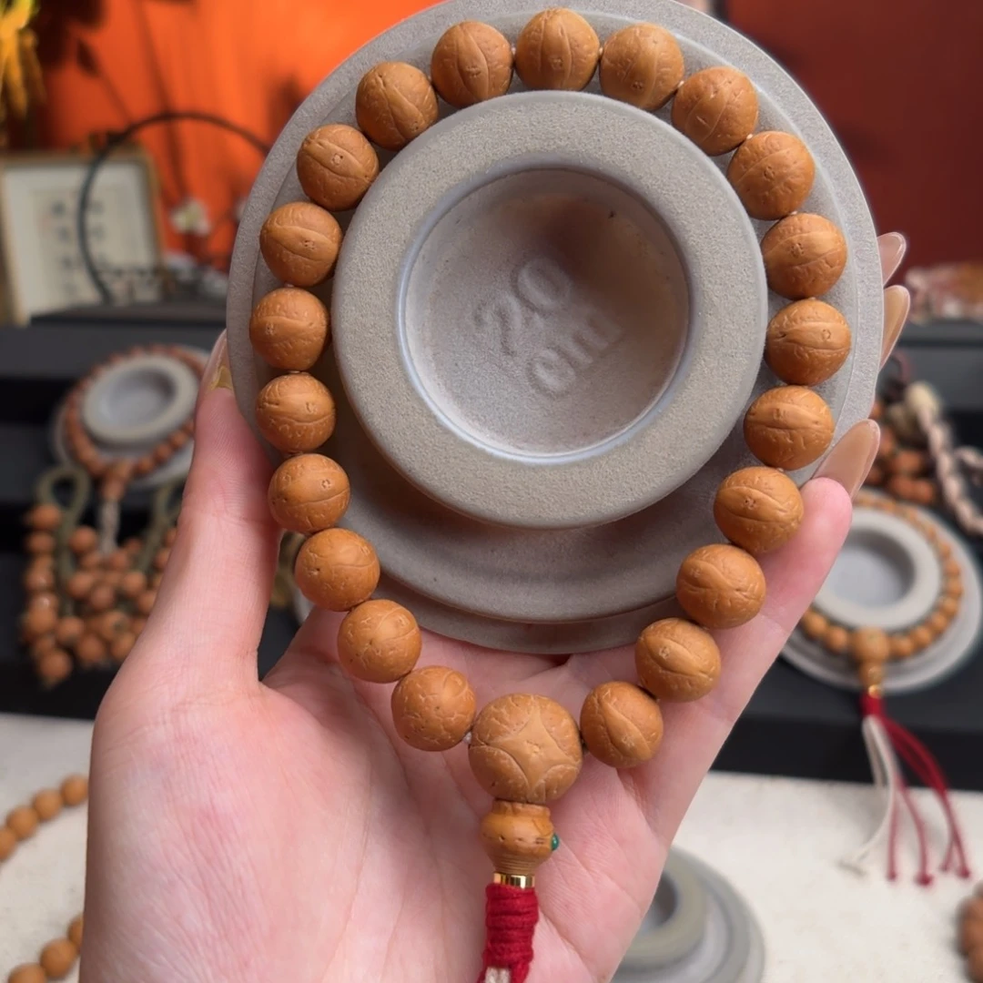 手串凤眼菩提12.5mm铁籽单圈素串货头