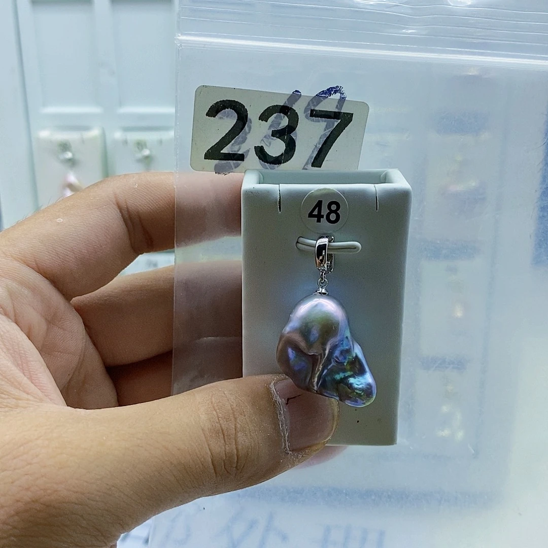 颈饰合金淡水珍珠