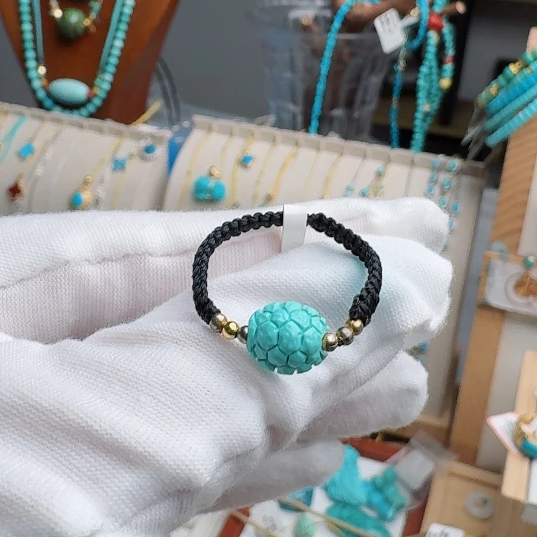 绿松石未镶嵌配饰