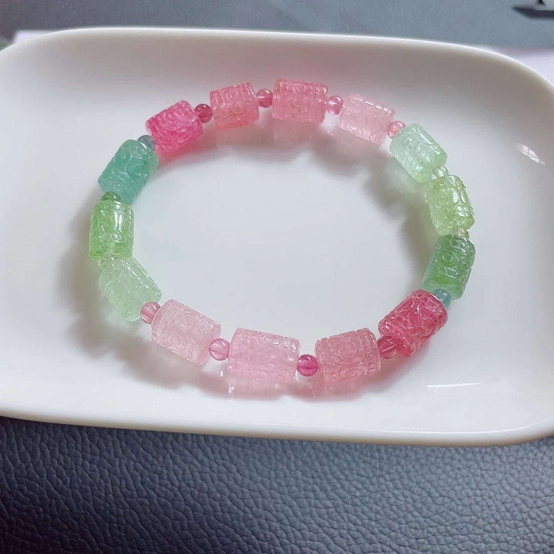 手链碧玺未镶嵌碧玺手链