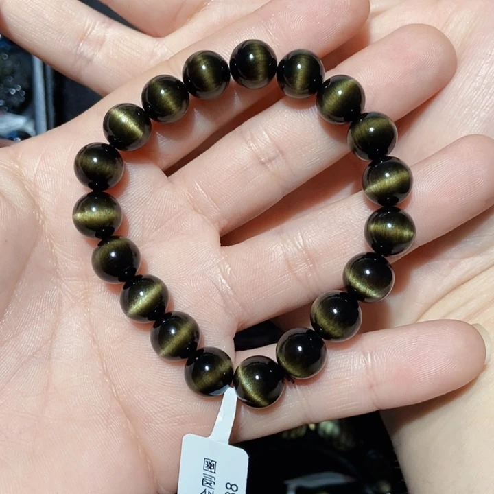 黑曜岩手串未镶嵌B****G