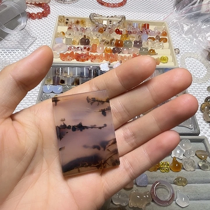 谷***峰玛瑙/玉髓颈饰合金