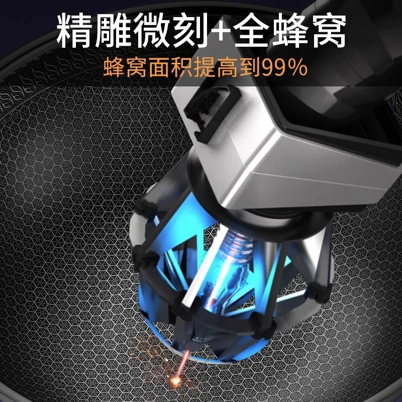 不锈钢炒锅蜂窝无涂层不粘锅少烟加厚三层钢礼品批发炒菜锅不沾锅