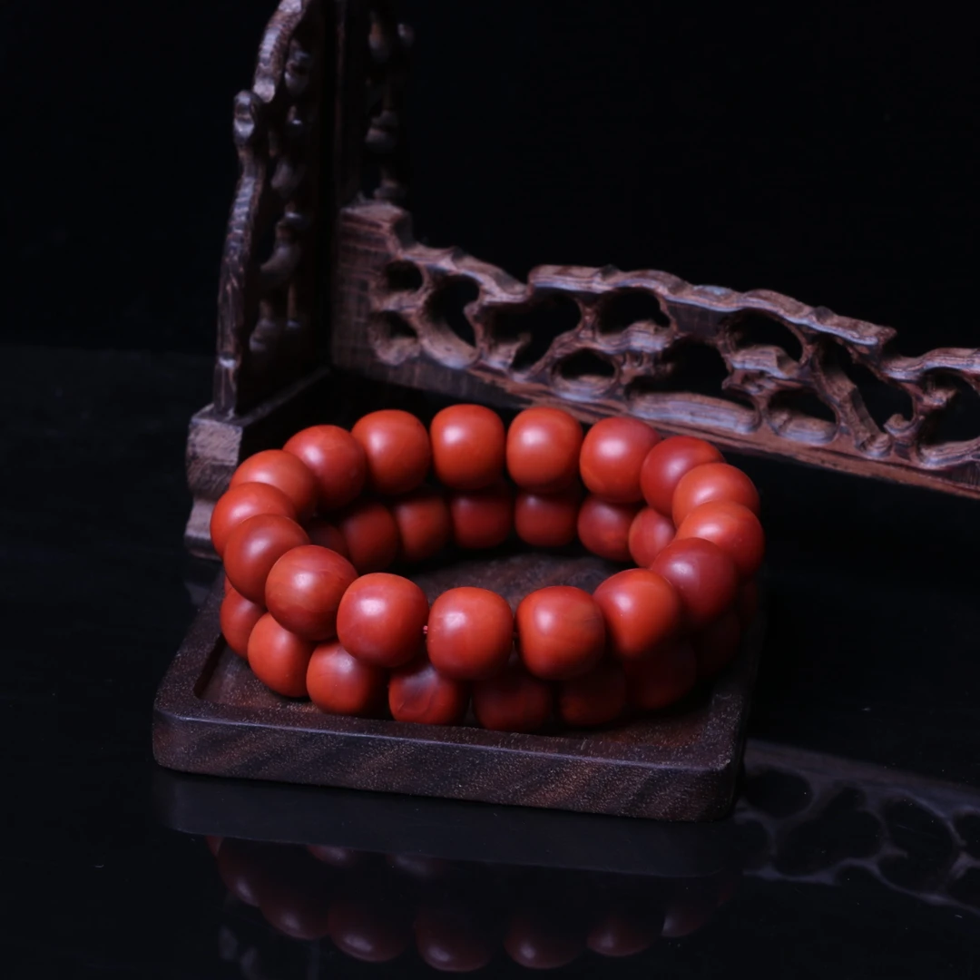 精美南红玛瑙14mm左右手串一条n508（多样性发其一）