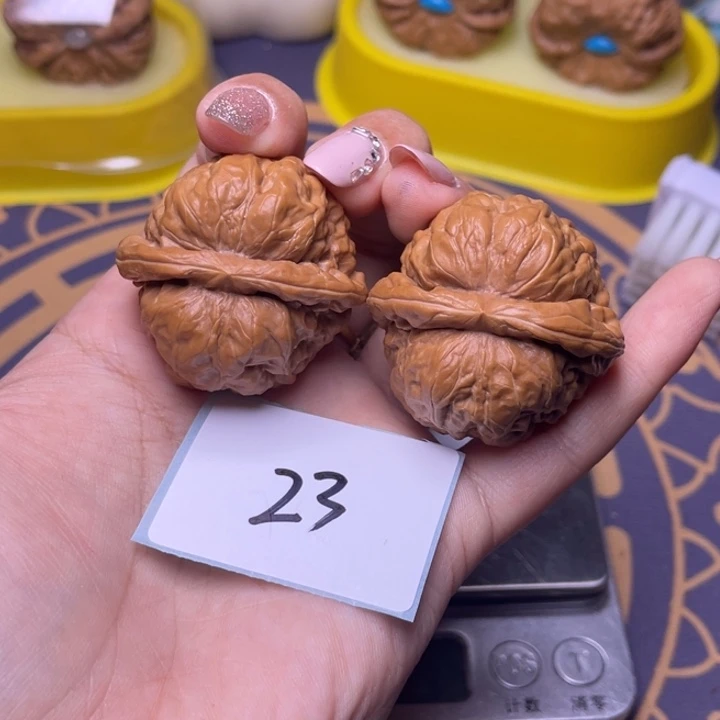 文玩核桃把件蛤蟆39.23