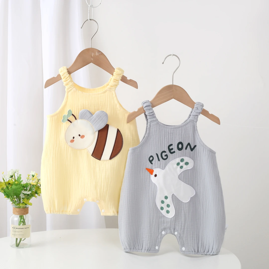 飞行动物吊带夏连体出门外出服可爱舒服透气