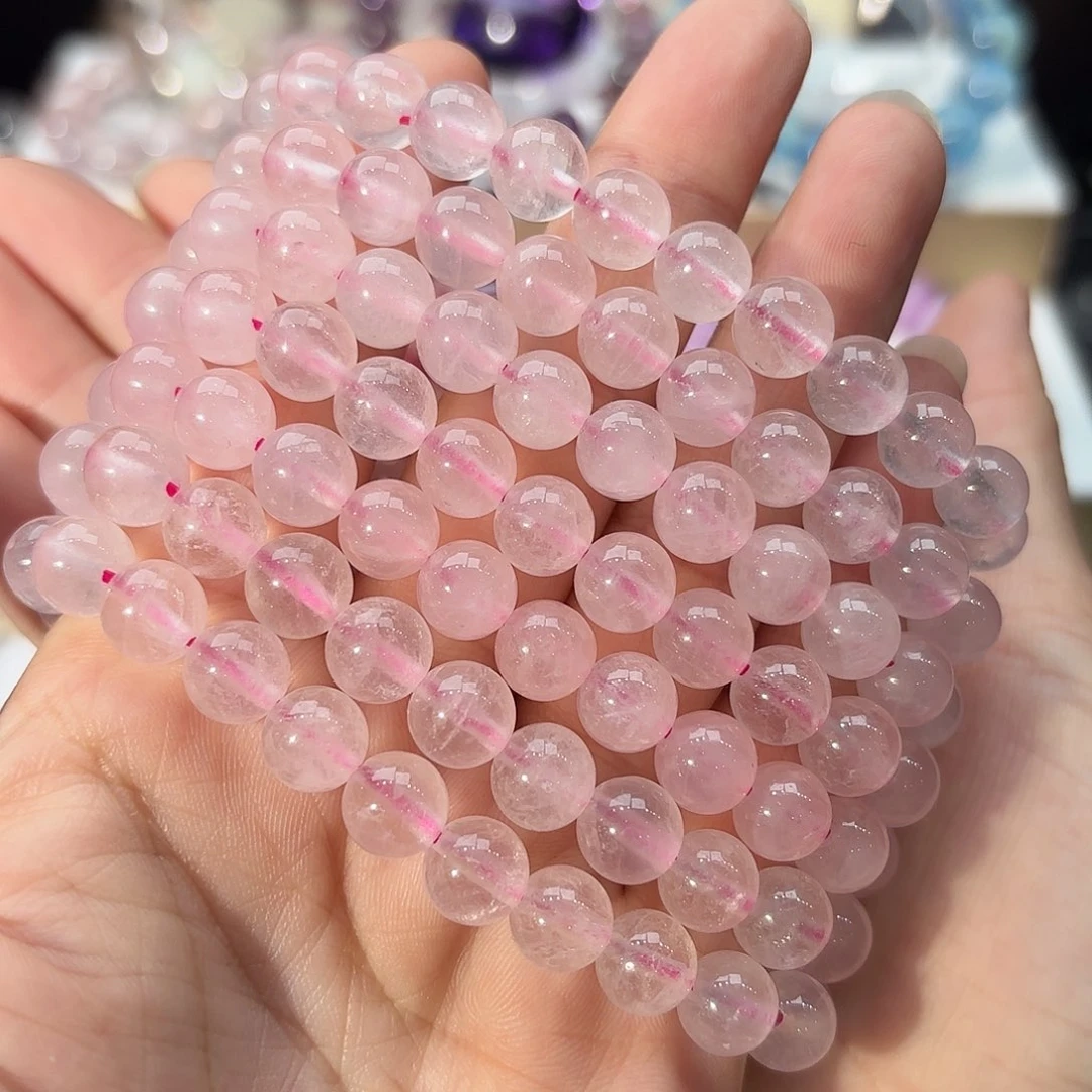 水晶手链未镶嵌多样性发一