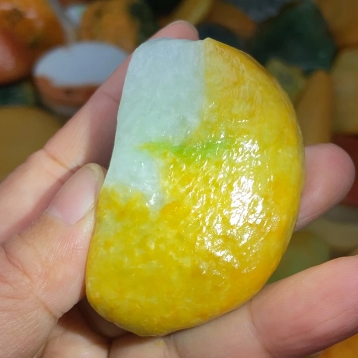 翡翠未镶嵌挂件缅甸翡翠