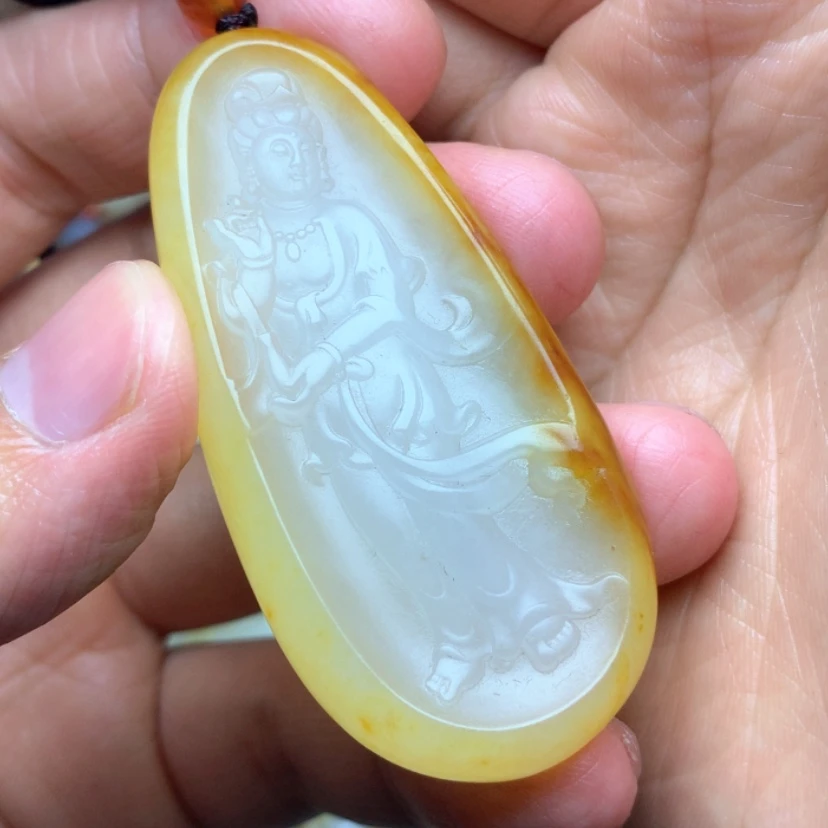【闪购商品】颈饰未镶嵌和田玉