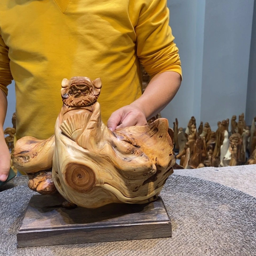 柏木（崖柏）太行崖柏根雕摆件