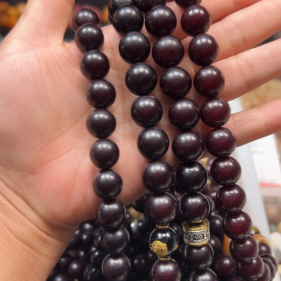 木***偶手串菩提根/象牙果手持4条