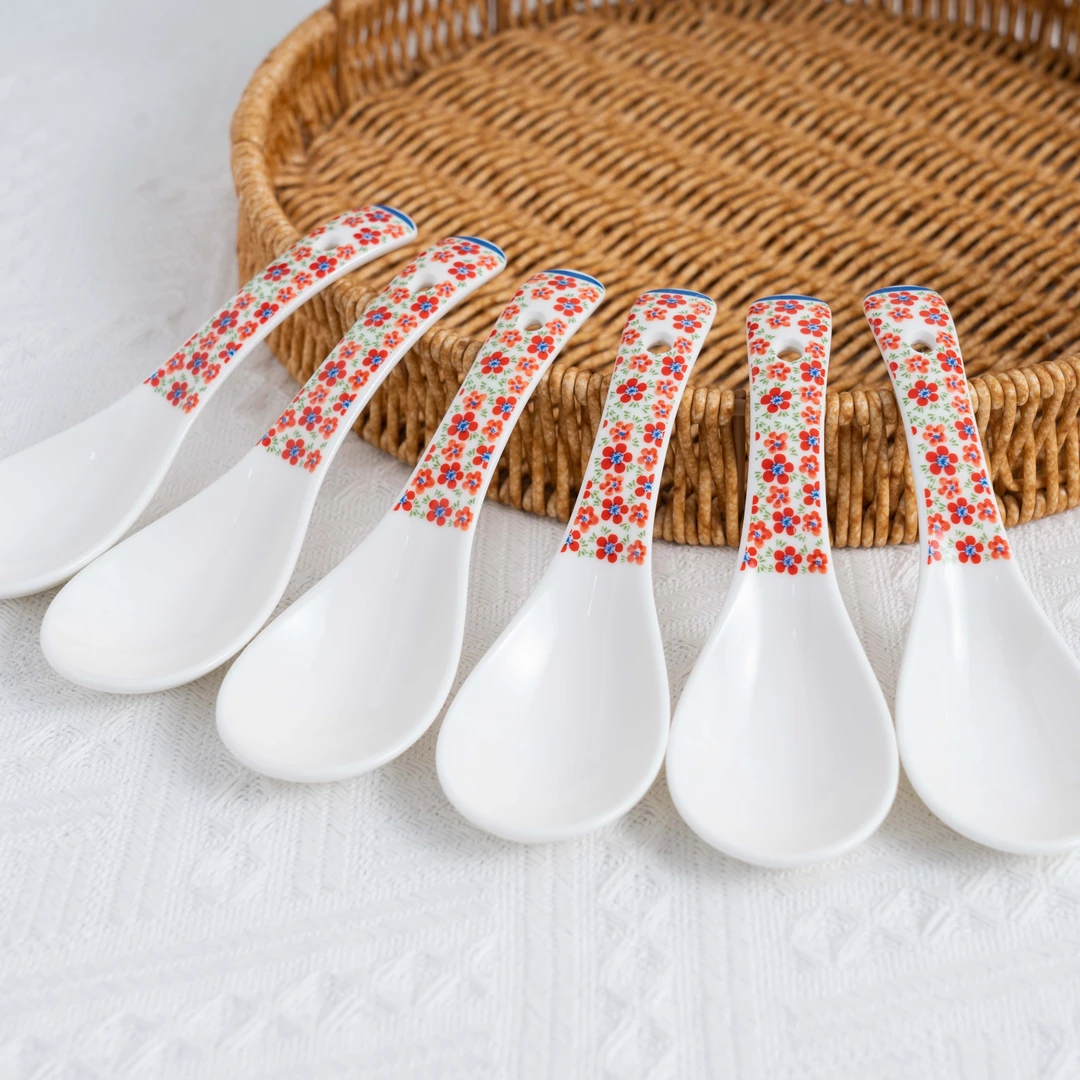 【SILESIA/出口原单】色彩小汤勺6个装