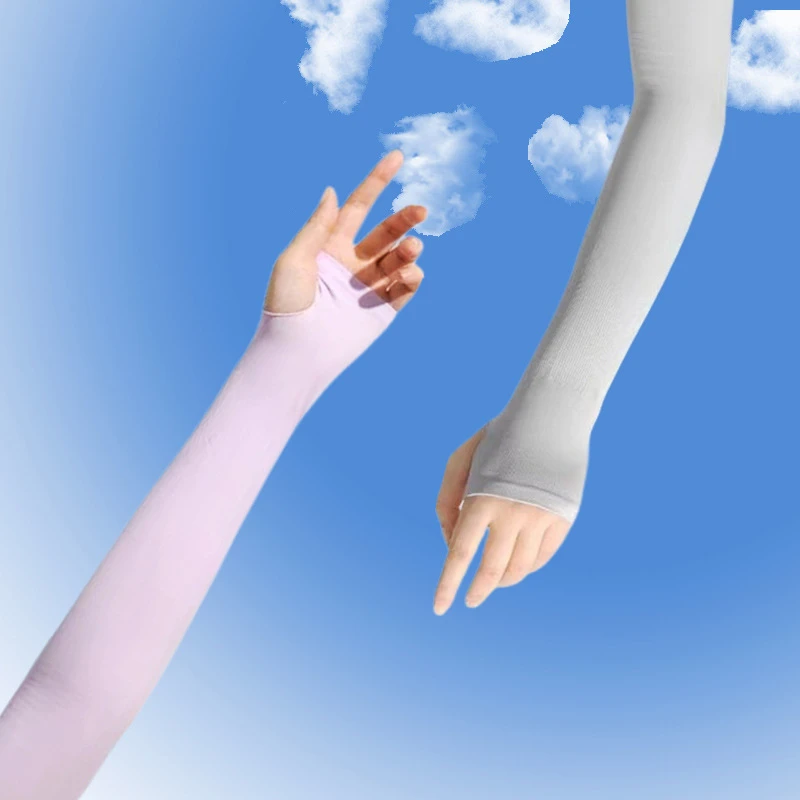 不起球冰袖男女通用夏季新款开车防晒装备袖套户外防紫外线冰袖