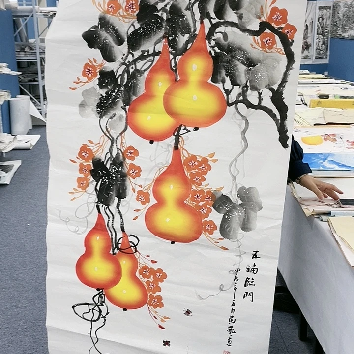 国画纯手绘国画作品