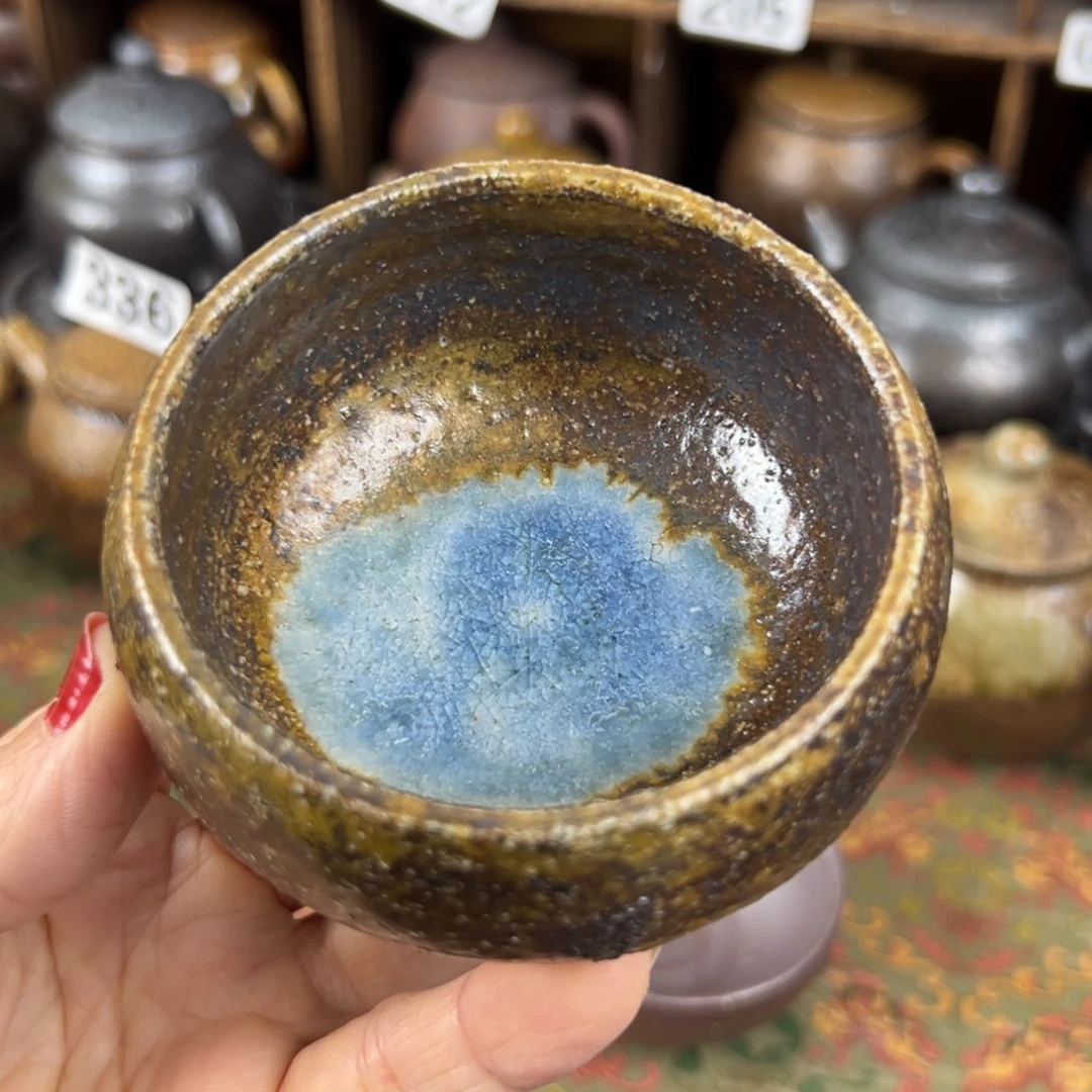 柴烧茶器柴烧茶器主人杯