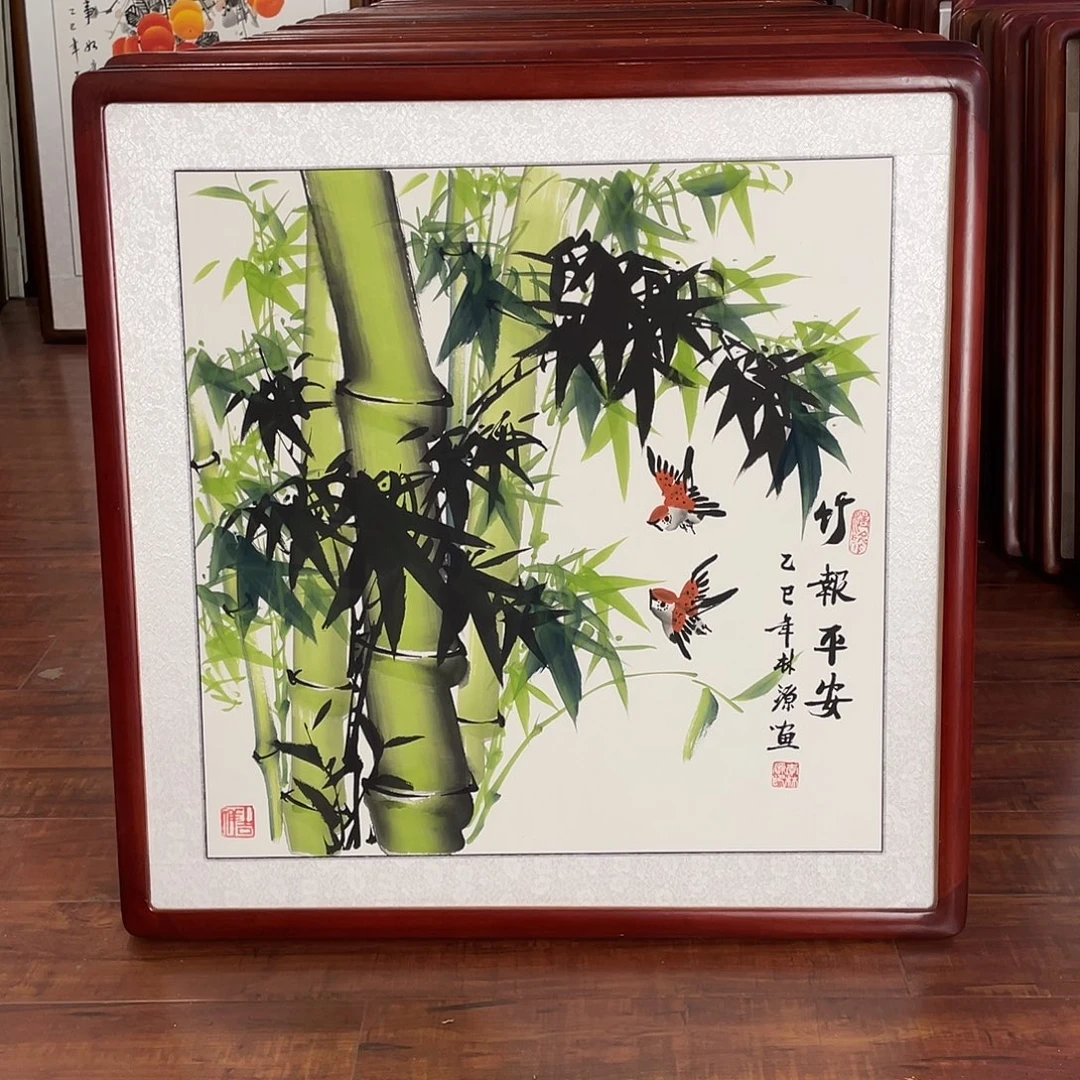 国画带框尺寸63*63厘米