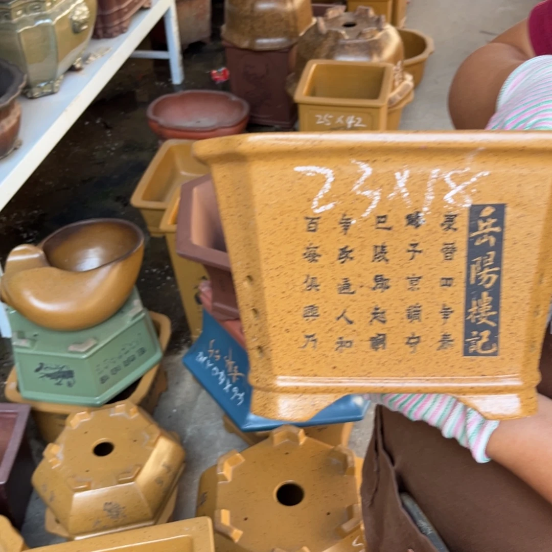 花盆紫砂盆景艺术