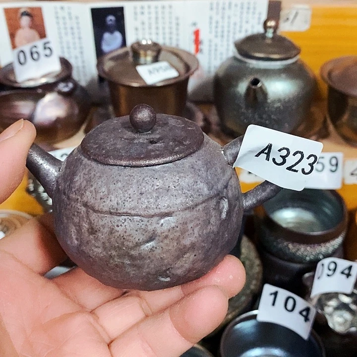 紫砂茶杯柴烧纯手工323