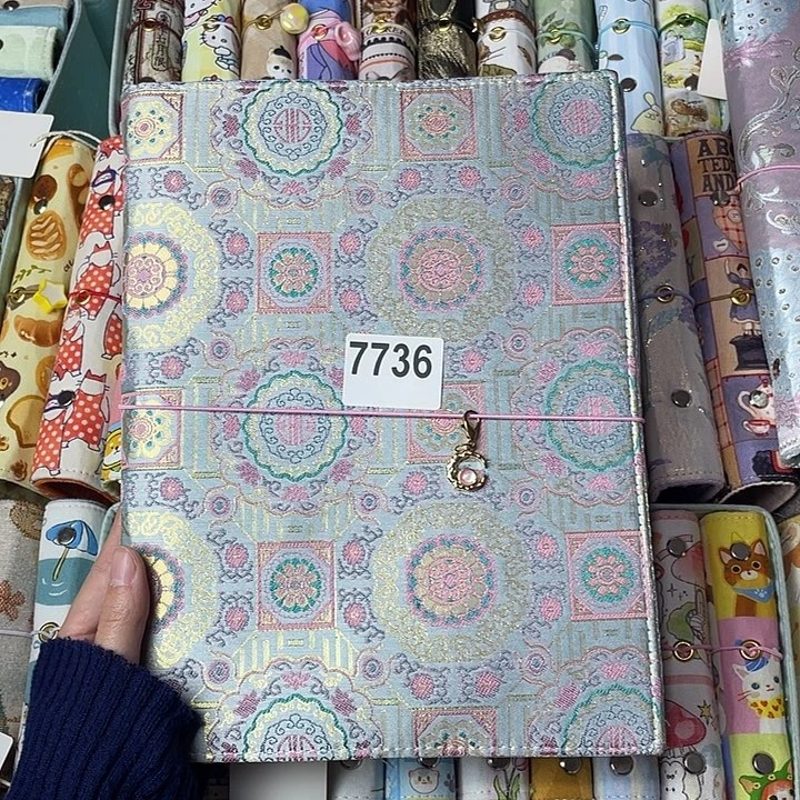 织绣b5活页送纸7736