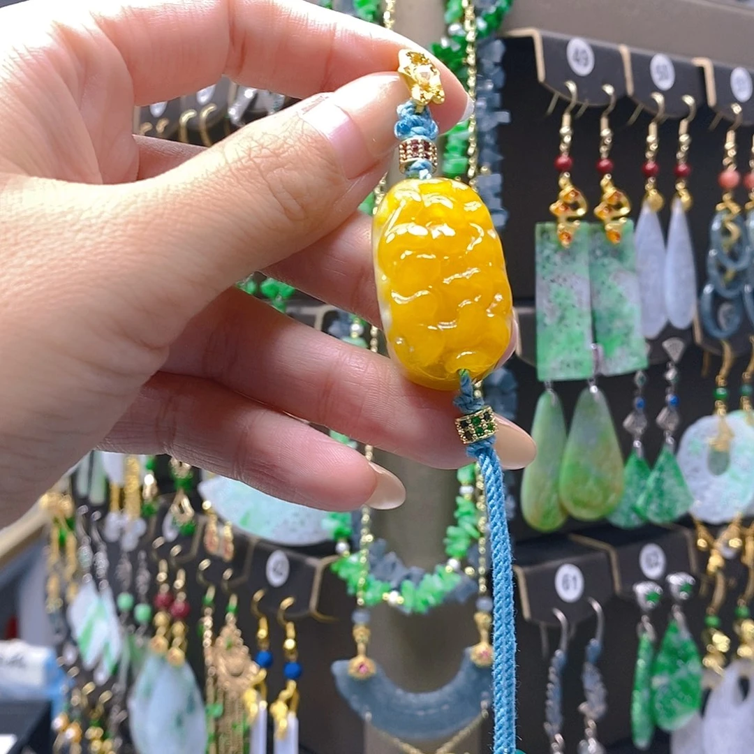 未镶嵌翡翠耳饰翡翠