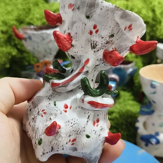 陶瓷手作陶瓷烛台摆件家居饰品摆件