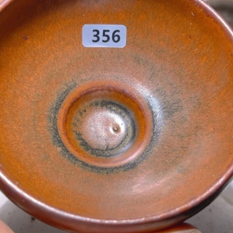 茶盏原矿原釉柴烧建盏