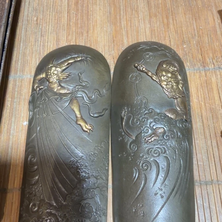 你***好锡中古工艺品摆件