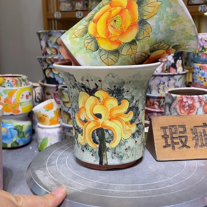 景德镇艺术手绘作品