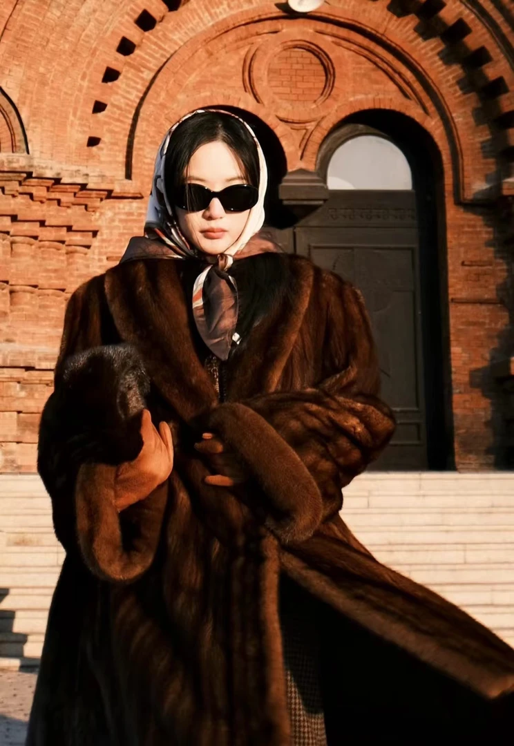 直播间选款（5000--5900） 先拍先得 女款时尚冬季气质皮草外套