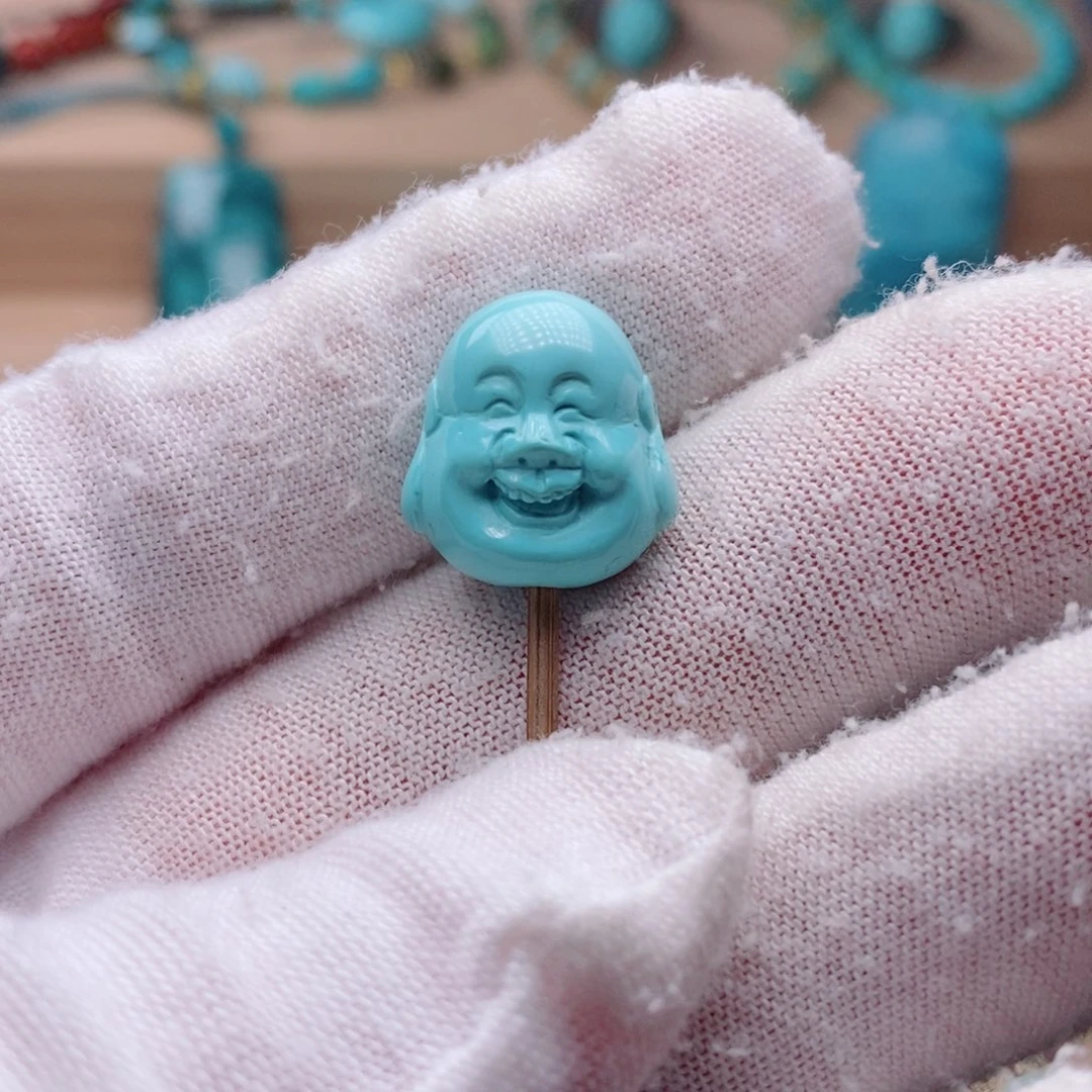 未镶嵌绿松石挂件