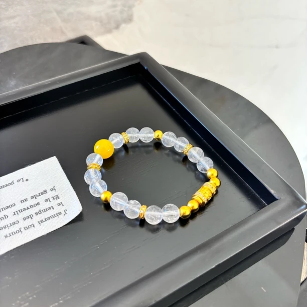 铜合金手链 滚筒黄白zz手链SL1806