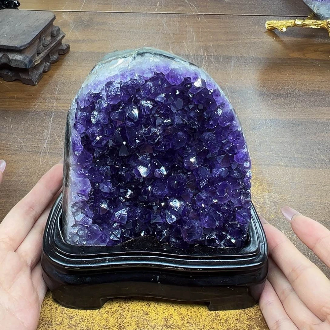 紫晶摆件未镶嵌福利