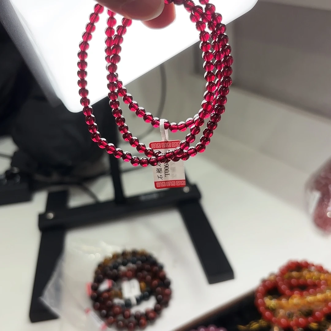 未镶嵌水晶手串紫牙乌