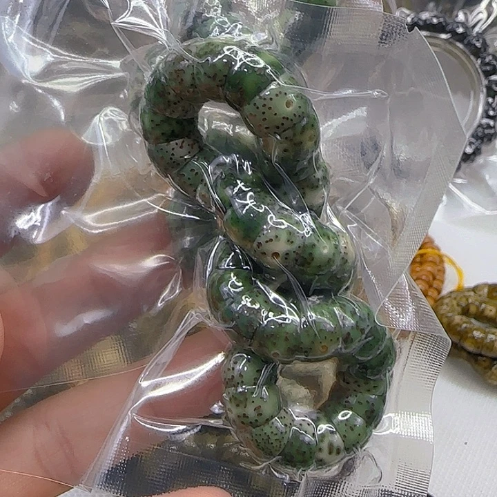 手串星月菩提67荣耀绿星月菩提10单圈大肠