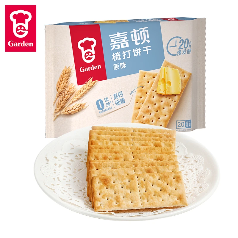 嘉顿梳打饼干420g