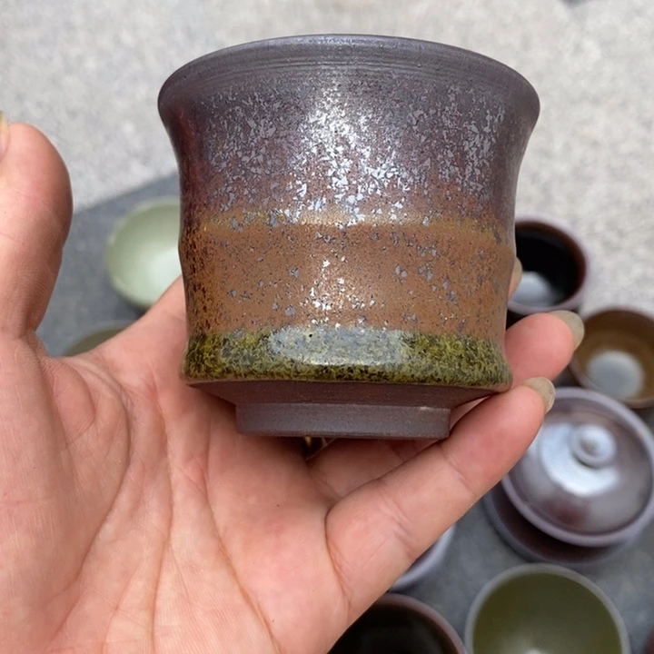 茶盏建阳建盏微瑕竹节