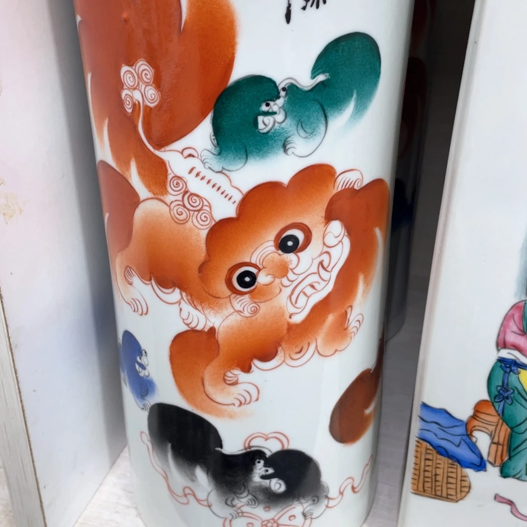 摆件手绘陶瓷作品欣赏
