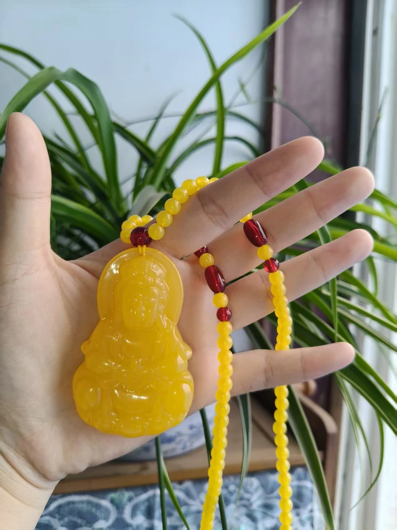 【好物推荐】俄罗斯新密 复古坐莲花观音 实物拍摄 配饰服饰