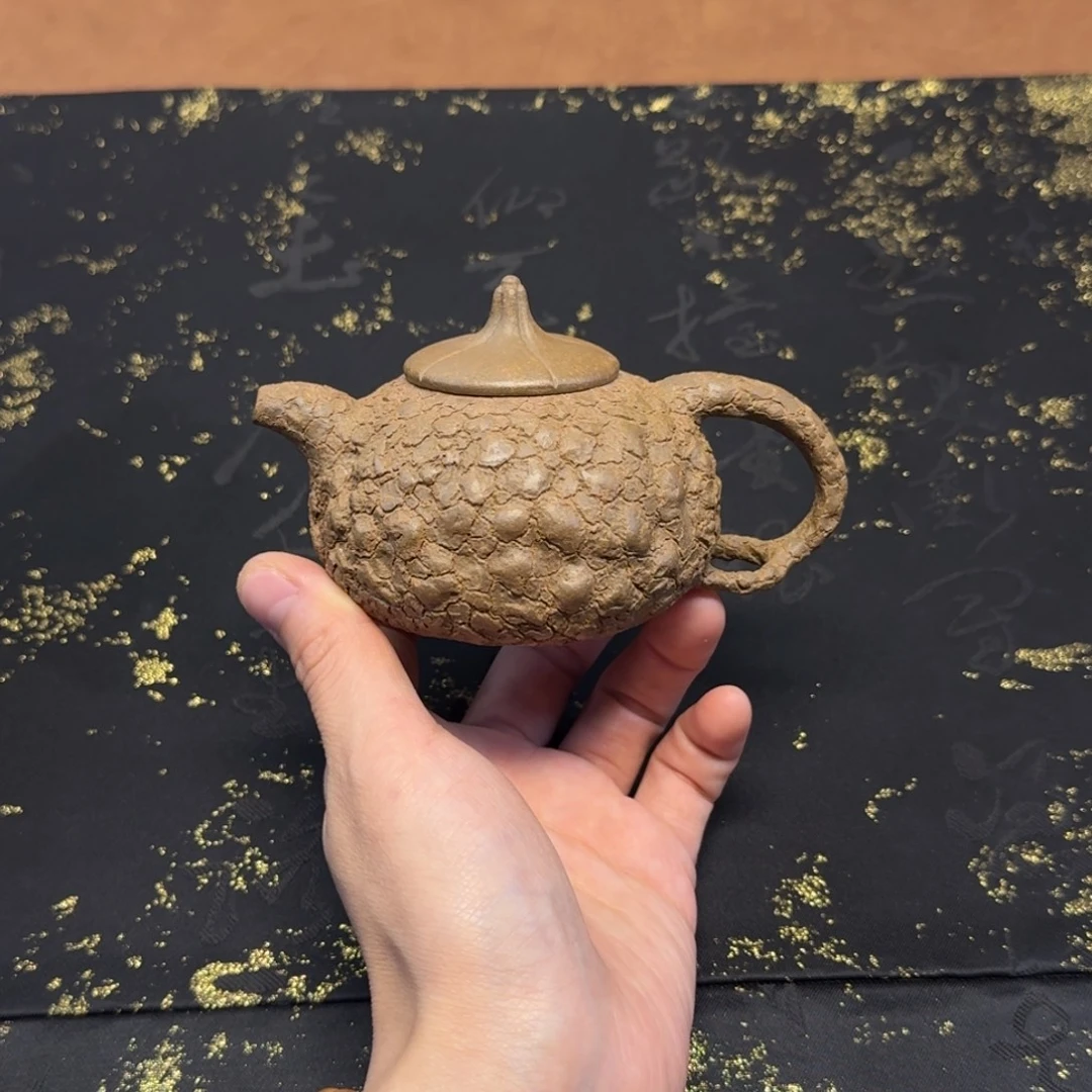 紫砂茶壶160cc，供春壶，老段泥