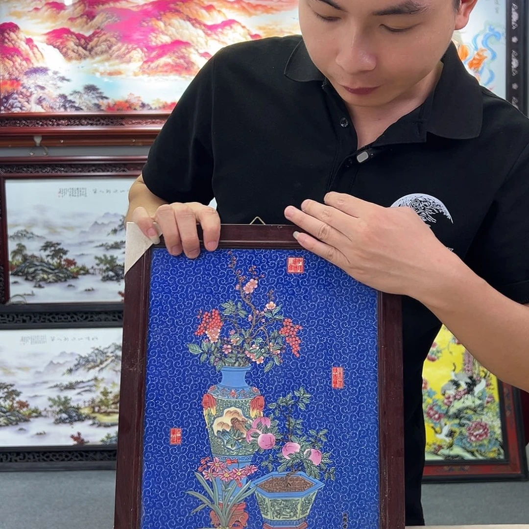 瓷片景德镇瓷板画