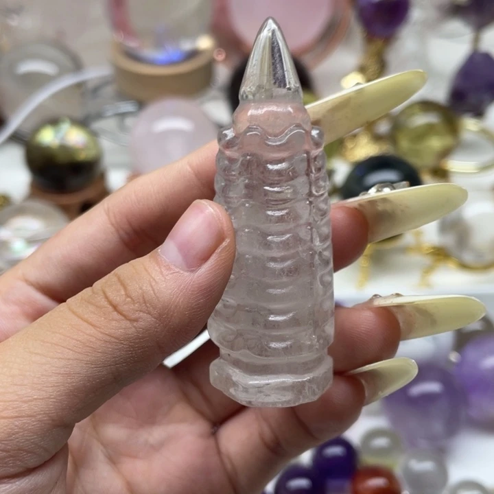 未镶嵌水晶珠宝半成品