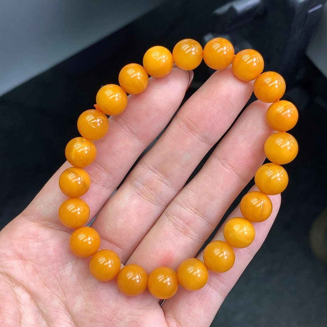 琥珀未镶嵌珠宝奇石9.2mm