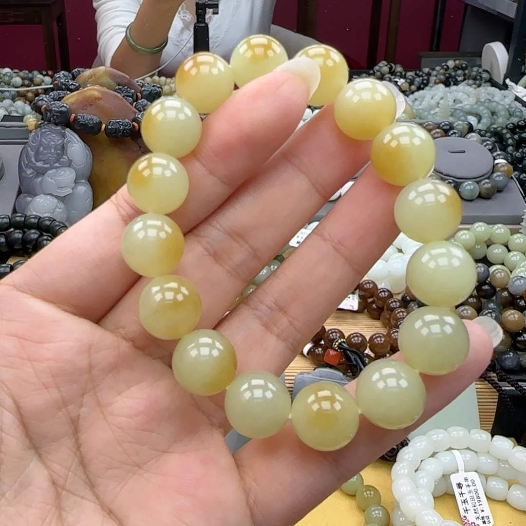 和田玉手链未镶嵌