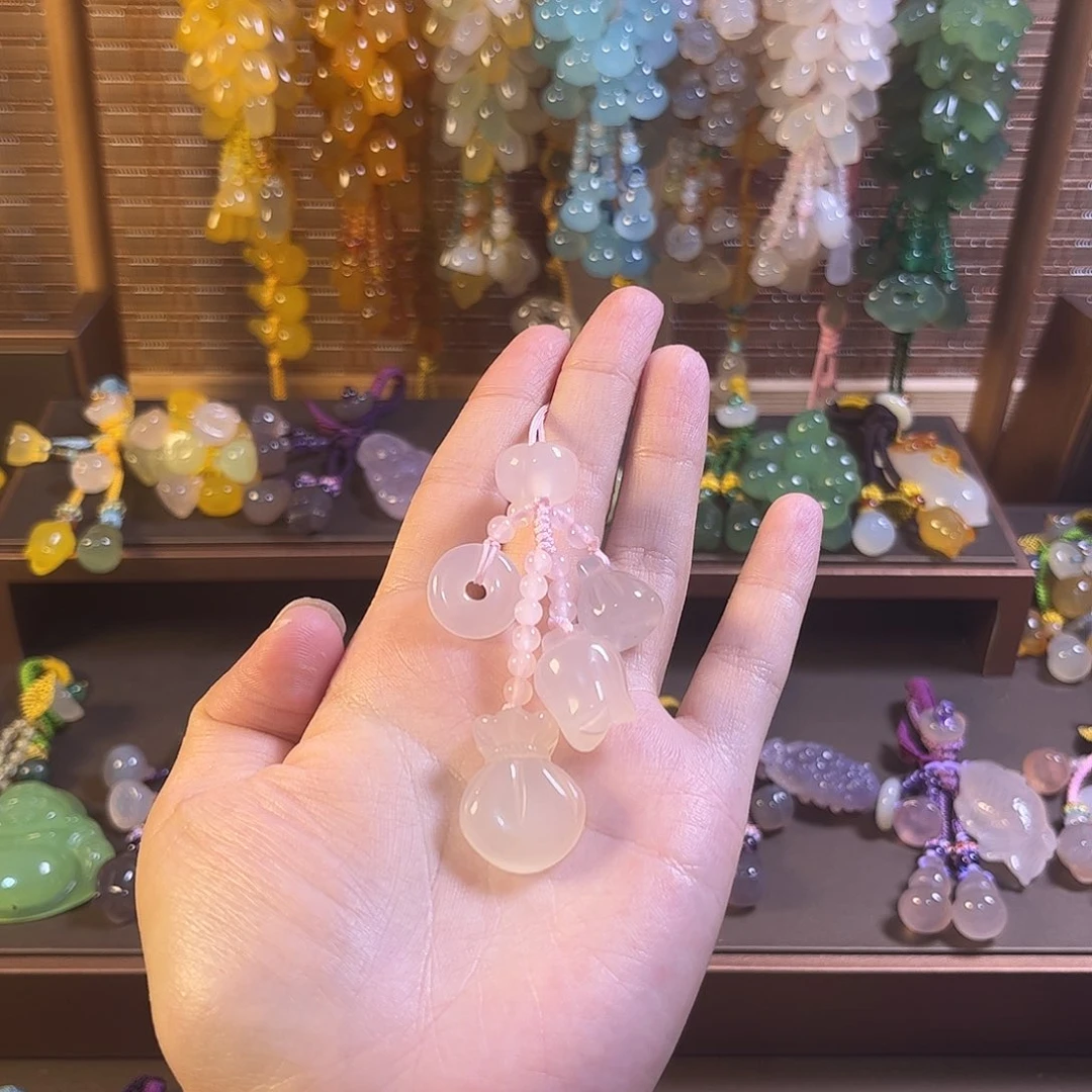 玛瑙/玉髓未镶嵌车挂