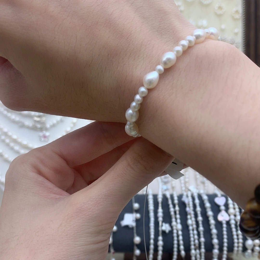 未镶嵌淡水珍珠耳饰