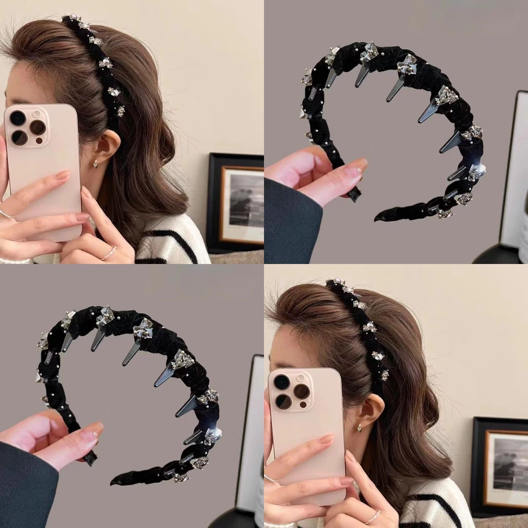 现现耀新产品高头盖骨、蓬松型洗脸带、日常戴带、宽边发饰