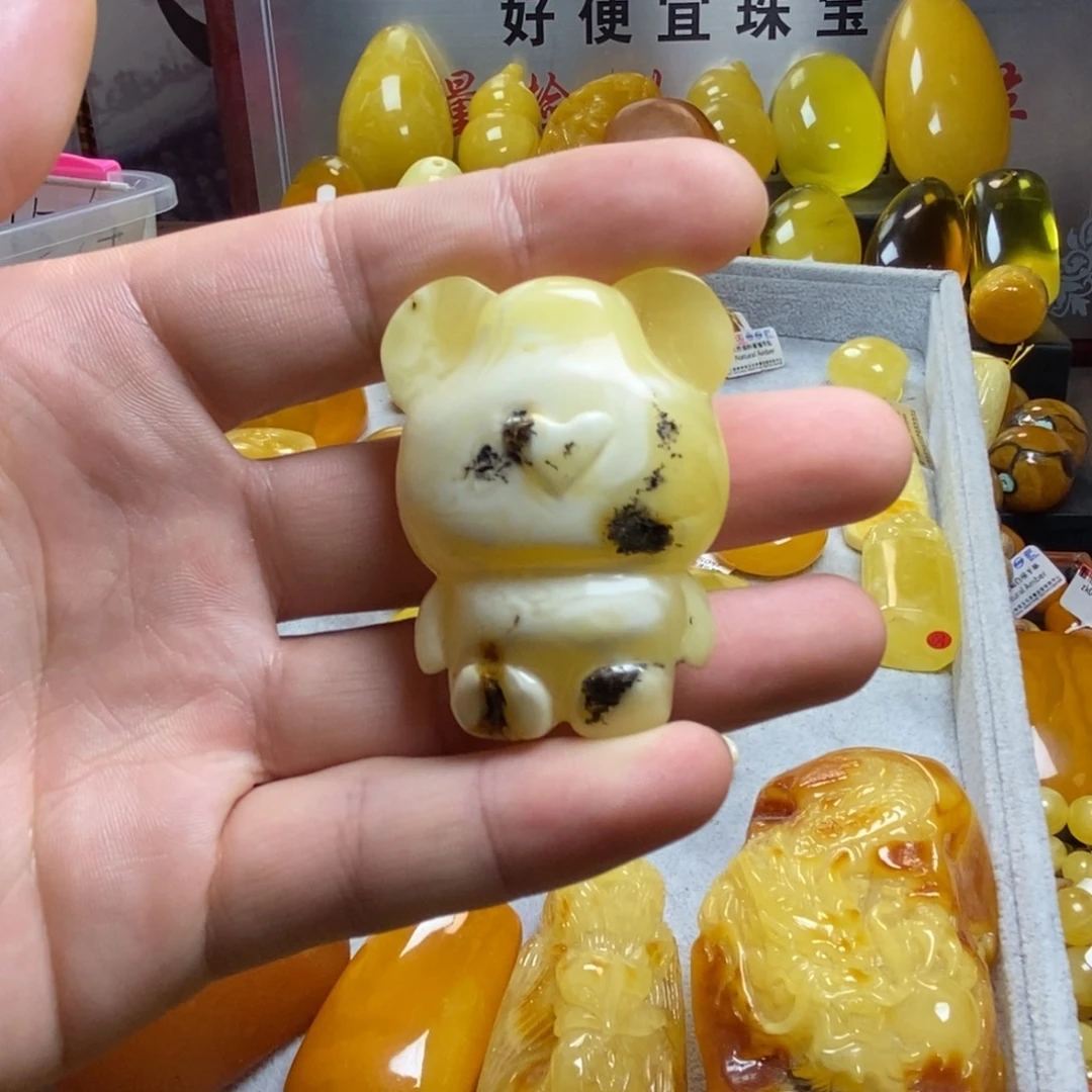 琥珀未镶嵌裸石蜜蜡